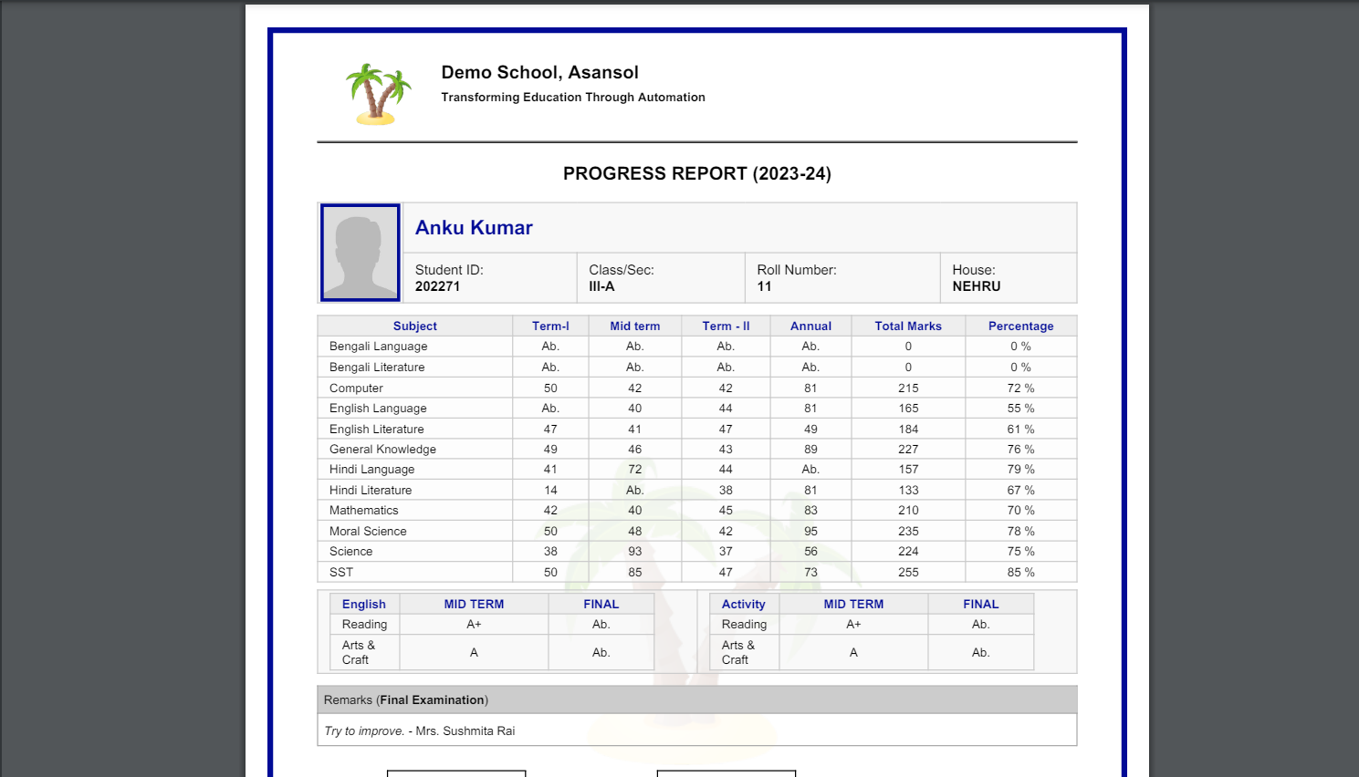 Examination Management Image